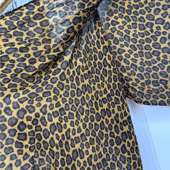 Leopard Print Long Scarf or Shawl - Picture 4 of 8
